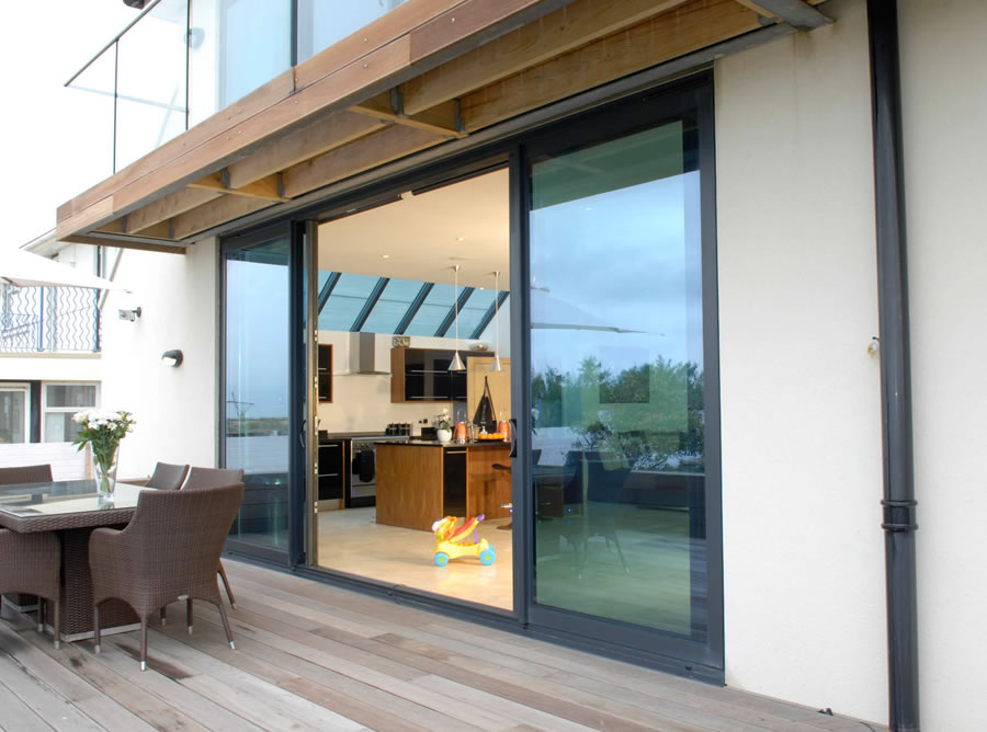 aluminium sliding patio door