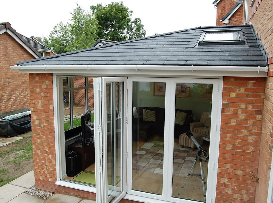 tiled conservatory roof guardian warm edge roof